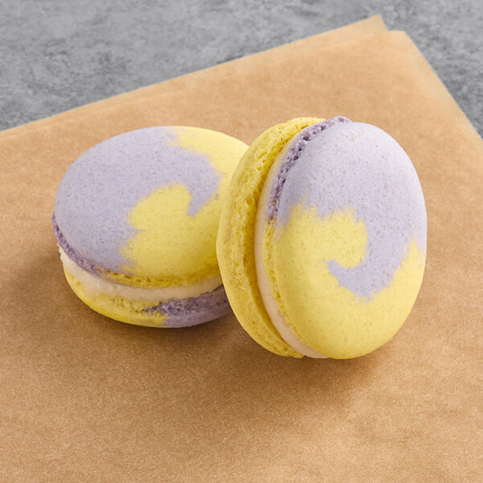 Vegan Honey Lavender Macaron